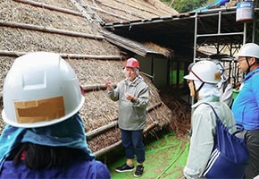 画像：茅葺きコースのイメージ