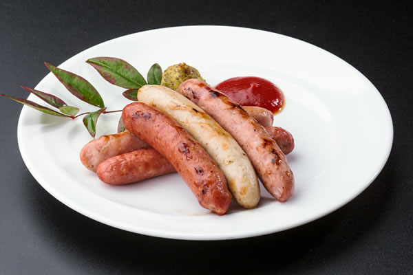 5 kinds of sausage