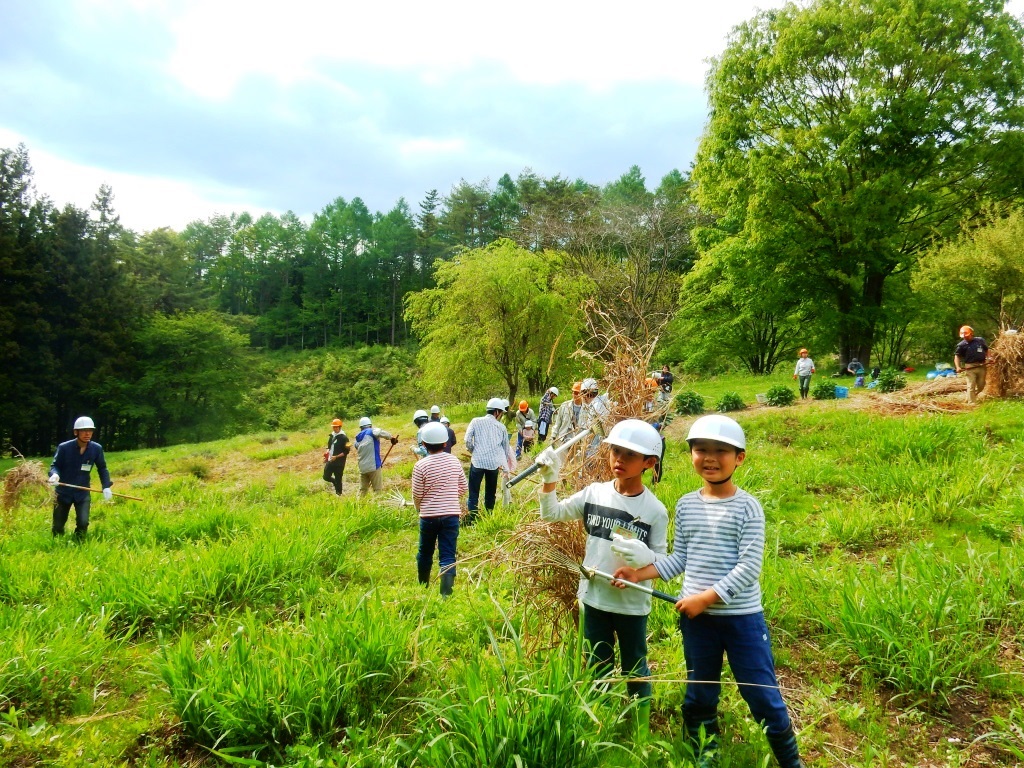 5月の親子里山体験コース(2019年5月18日~19日)