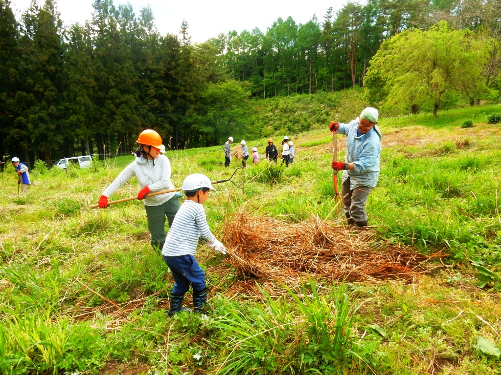 5月の親子里山体験コース(2019年5月18日~19日)
