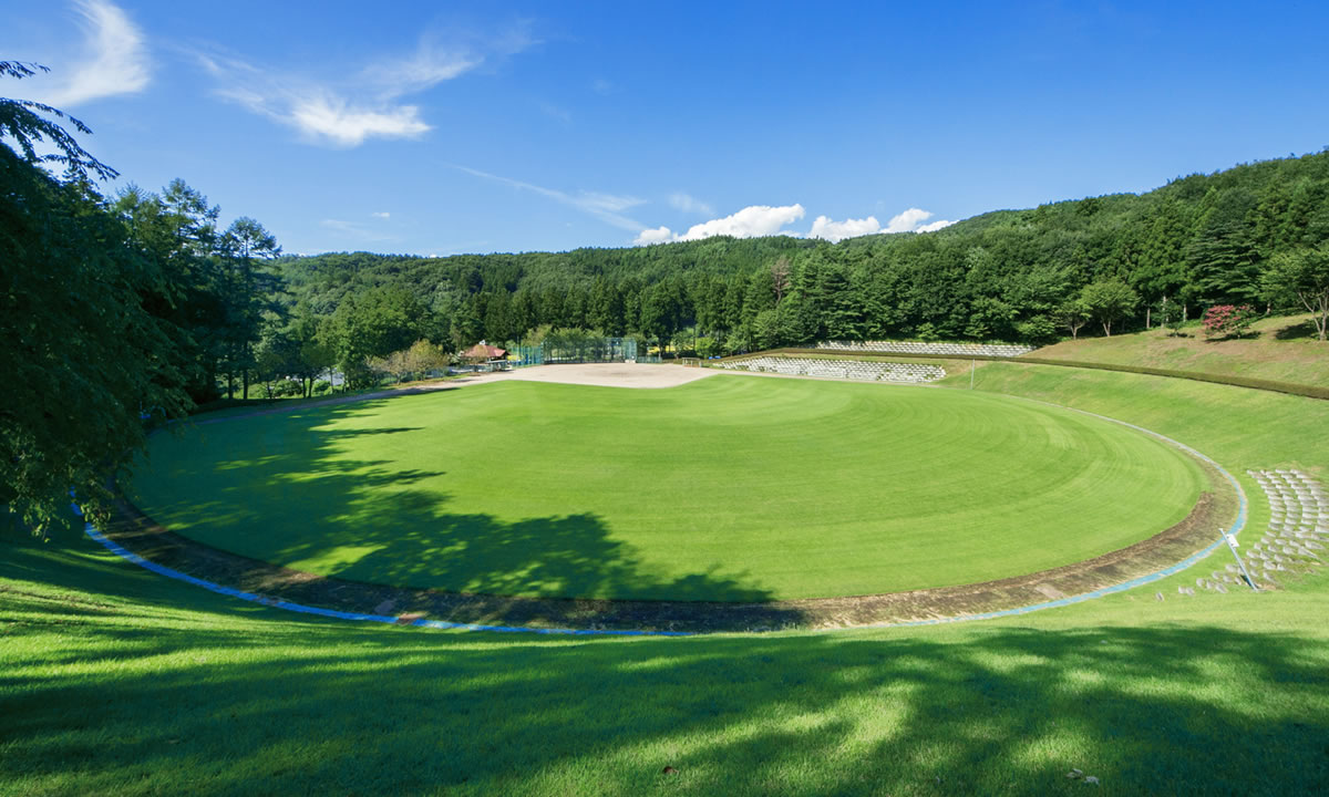 川場村てんぐ山運動公園 少年サッカー兼野球場